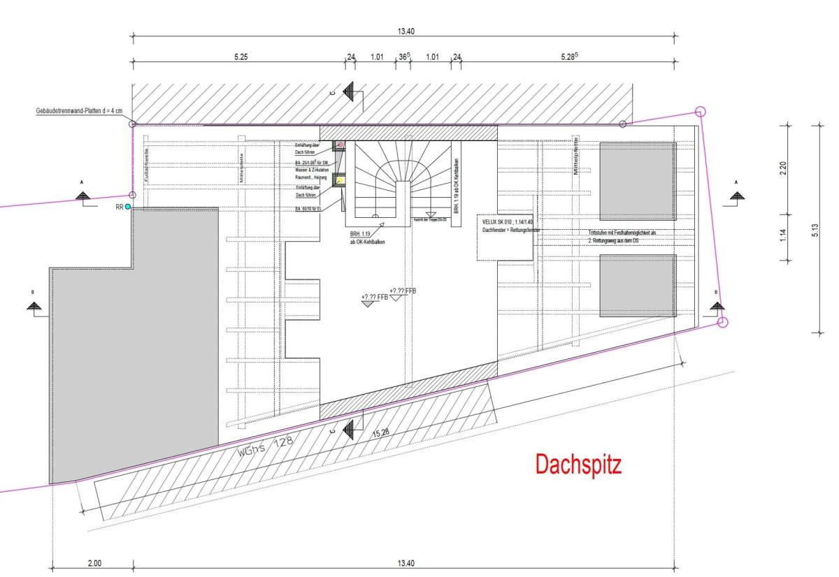 Grundriss Dachspitz